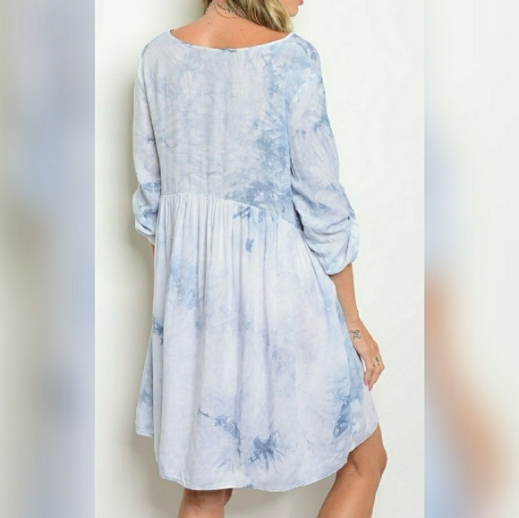 🌟 LAST ONE🌟🌿TIE DYE TUNIC DRESS🌿 - Picture 2 of 3